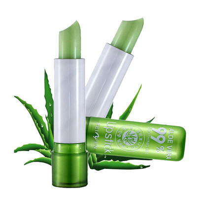

1PC Moisture Melt Lip Balm Long-Lasting Change Color lipstick & Aloe Nonstick Cup