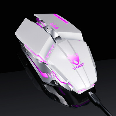 

7 Color Breathing Light Wireless Gaming Mouse Optical Travel Mice With USB Receiver For NotebookPCLaptopComputer