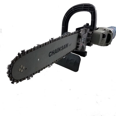 

Second generation angle grinder electric chain saw 100 type polishing machine modified hand-held chainsaw accessories converter sp