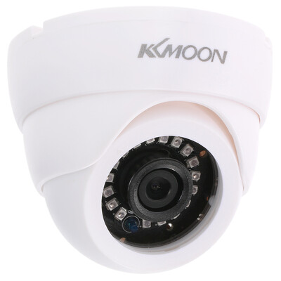 

KKmoon 720P 1500TVL Dome AHD Surveillance Camera 10MP CCTV Security Indoor 18 IR Lamps Night Vision 14 CMOS IR-CUT NTSC Syste