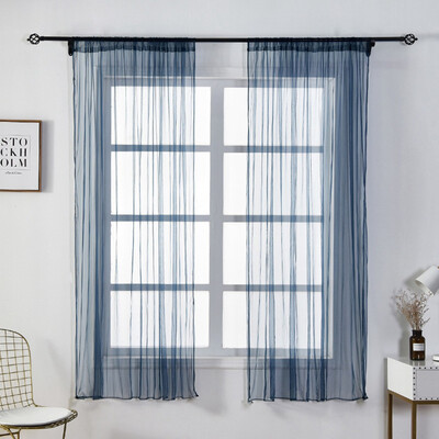 

New Romantic Bedroom Polyester Child Window Curtain For Living Room Wedding Home Decor