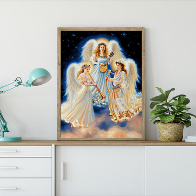 

Gobestart Embroidery Paintings Rhinestone Pasted DIY Diamond Painting Cross Stitch