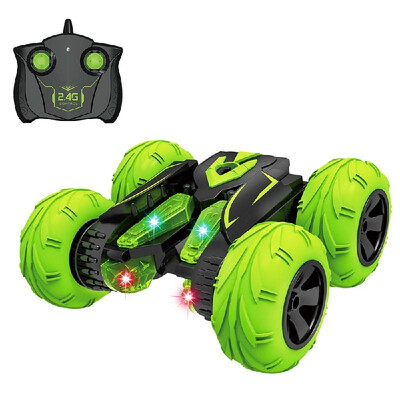 

RC Stunt Car 24Ghz 3D Rotating Drift Fancy Stunt Car Racing Drift Deformation Buggy LED Flip Car Kids Robot Electric Boy Toys for