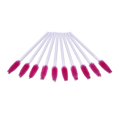 

50Pcs Professional Makeup Disposable Eyelash Brush Mascara Wands Applicator Spoolers Eye Lashes Cosmetic Brushes Makeup Tool W1