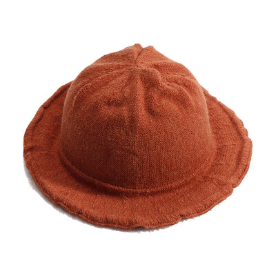 

Baby Solid Pattern Fisherman Hat Warm Autumn Winter Bucket Hat for Newborn Infant Baby Toddler Boys Girls