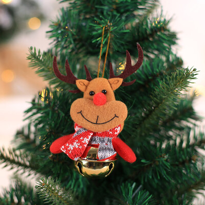

Tailored Christmas Ornaments Gift Santa Claus Snowman Rein deer Toy Hang Decorations