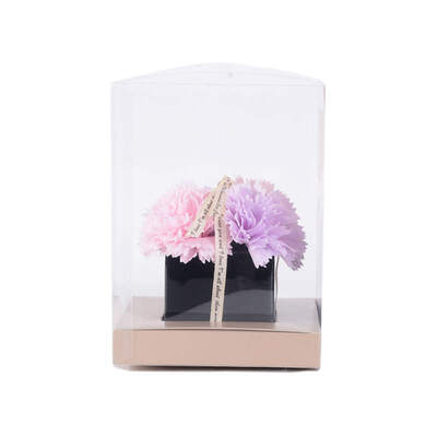 

Carnation Soap Flowers Gift Box Packaged Multifunctional Artificial Flower Mothers Day Home Decor
