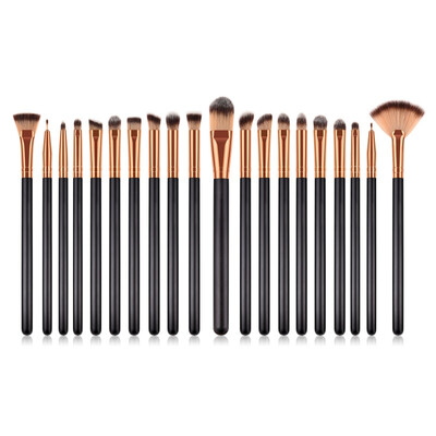 

20 pcs Brushes Kit Professional Makeup Brushes Set Make up Brush Tools Foundation Powder Cosmetic Easy to use