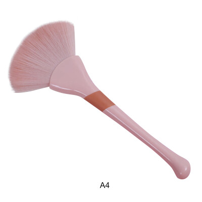 

Fashion Plastic Handle Makeup Brush Foundation Brush Loose Powder Brush Blush Brush Beauty Cosmetic Tool