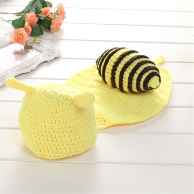 

Cute Soft Newborn Baby Photography Props Baby Hat Cap Baby GirlBoy Clothes Newborn Crochet Outfits