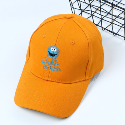 

Korean version cartoon doodle cap street retro cornice cap men&women casual ins lovers letter sun protection cap