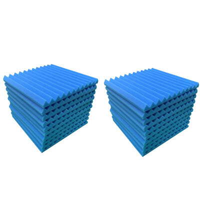 

〖Follure〗20Pcs Acoustic Foam Panel Sound Stop Absorption Sponge Studio KTV Soundproof