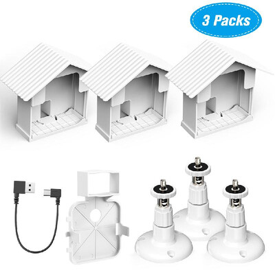 

1PCS Mount Hanger for Blink Sync Module with 1USB Cable for Home Security SystemsWhite