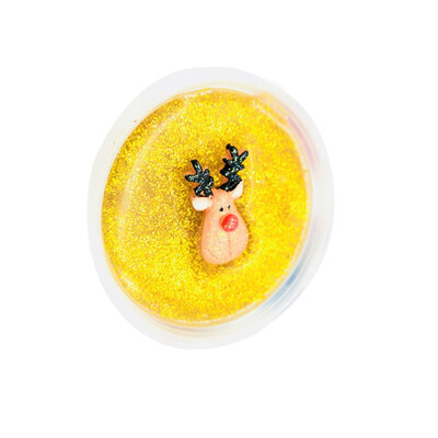 

〖Follure〗Christmas Snowflake Santa Claus Cloud Slime Putty Scented Kids Clay Toy 60ml