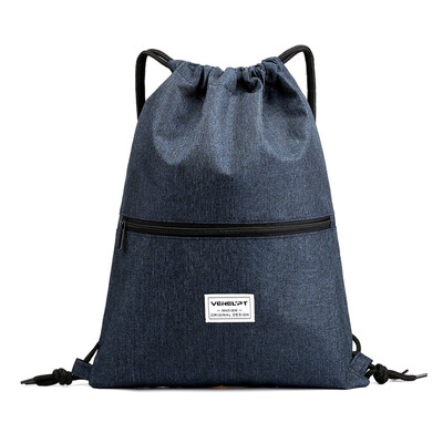 

Tailored Fashion Unisex Waterproof Zipper Bundle Rope Travel Sport Backpack School Bags
