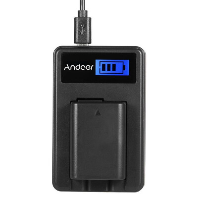 

Andoer NP-FW50 2 Pack 74V 1500mAh Rechargeable Li-ion Battery with LCD USB Charger Kit for Sony Alpha a7 II a7RII a7SII A30