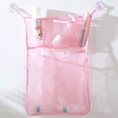 

Baby Kids Mesh Basket Bath Tub Toy Storage Net Folding Hanging Bag Organiser