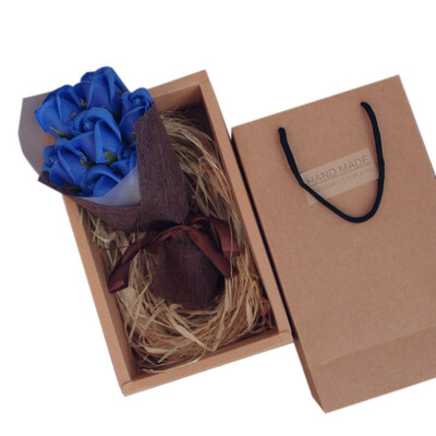 

Unique Simulation Silk Rose Soap Flower Gift Home Furnishings Wedding Decoration Thanksgiving Day Artificial Flowers