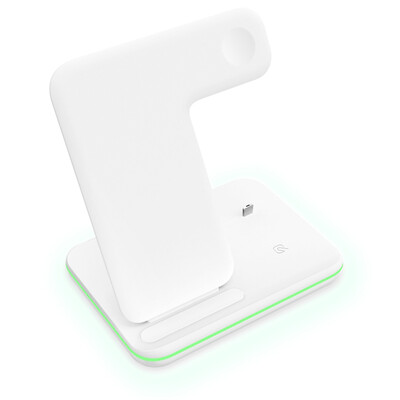 

15W Qi Wireless Charger For iPhone X 8 Xiaomi Huawei Quick Charge 30 Fast Charger Dock Station For Apple Airpods iWatch 4 3 2 1