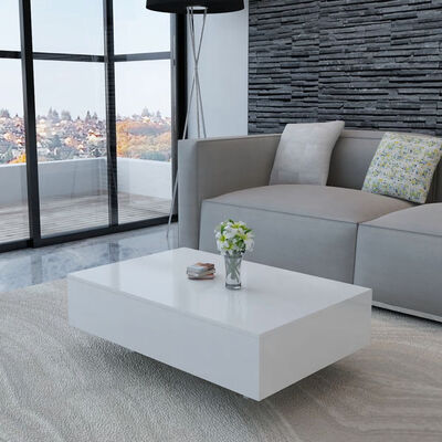 

Coffee Table High Gloss White
