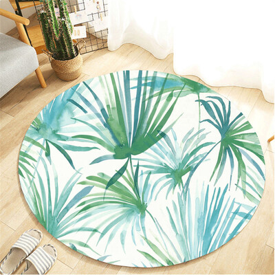 

Gobestart Botany Elements Blanket Round Bathroom carpet 55cm