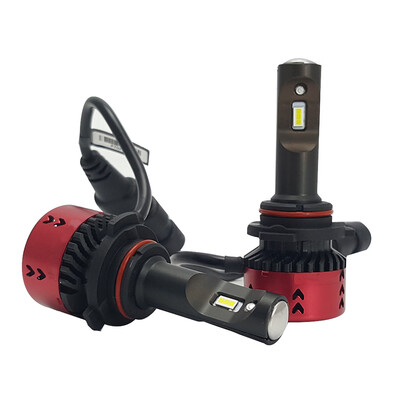 

2Pcs ZV6 4500LM High Power LED Headlight Bulbs 9006 60WPair 6000K Car Driving Bulbs Replacement