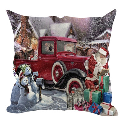 

〖Follure〗Christmas Pillow Cover Pillowcases Decorative Sofa Cushion Cover Home Decoration