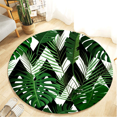 

〖Follure〗Botany Elements Blanket Round Bathroom carpet 55cm
