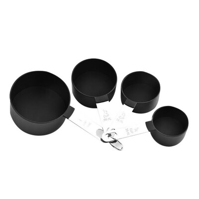 

4Pcs measuring spoon measuring cup sets Measuring Spoon Measuring Cup Sets Stainless Steel Spoon Measuring Cup Baking Tool