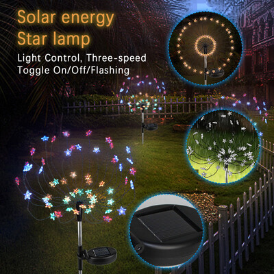 

Gobestart Solar LED Star Light Decorative Bedroom Patio Garden Gate Yard Parties Wedding