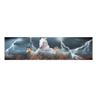 

Car Sticker Horse Lightning Rear Window Graphic Decal for Truck SUV 16874cm
