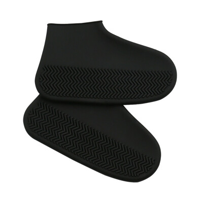 

1 Pair Reusable Latex Waterproof Rain Shoes Covers Slip-resistant Rubber Rain Boot Overshoes SML Shoes Accessories