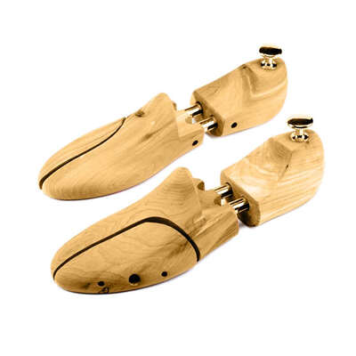 

1 Pair Shoes Stretchers Professional Adjustable Wooden Men Support Metal Knob Women Shoes Shaper