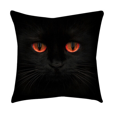 

〖Follure〗Rose Black Gold Cushion Cover Square Pillowcase Home Decoratio