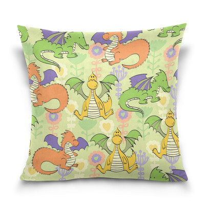 

ALAZA Throw Pillow Cover 16 X 16 inch Christmas Gift Cushion Cover with Cute Animals Printed Pillowcase