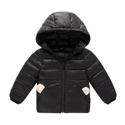 

Autumn Winter Boy Warm Jackets For Girls Christmas Coat Baby Girl Clothes Lamb cashmere Kids Hooded Infant Lightweight Outerwear