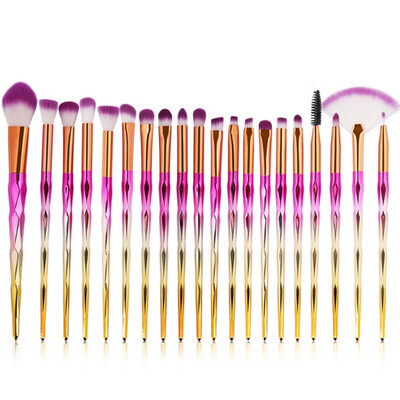 

Foundation Powder Concealer Contour Brushes Make Up 20 Pieceskits Cosmetis Makeup Nylon Hair Brush Set