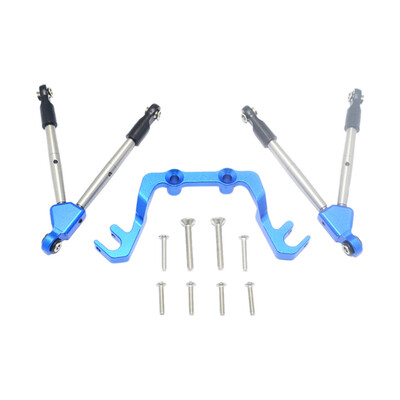 

Tailored Aluminum Triangular Tie Rod Mount Set For TRAXXAS 110 SLASH 4X4 LCG RC Car