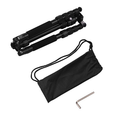 

Andoer Portable 58 Inch Travel Camera Tripod Aluminum Alloy Folding Tripod Stand with 360° Panorama Ball Head Quick Release Plate