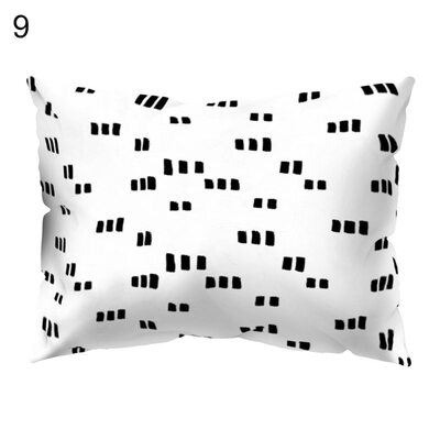 

Leaf Flower Dot Letter Pillow Case Cushion Cover Sofa Bed Car Cafe Office Decor
