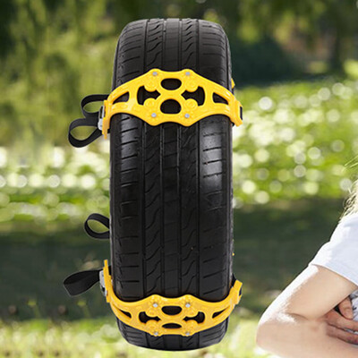 

1PC Universal Snow Tire Chains Of Car SUV Thickened Anti-skid Emergency Strap US