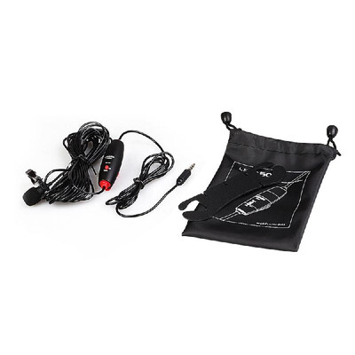

LENSGO LYM-DM1 Mini Omni-directional Lavalier Condenser Microphone Professional Video Microphone with 6m Audio Cable for Canon Nik