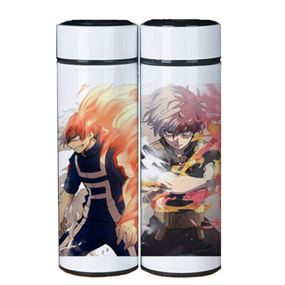 

CAR-TOBBY Anime My Hero Academia 350ml Thermos Vacuum Cup Water Bottle Mug Cosplay Gift
