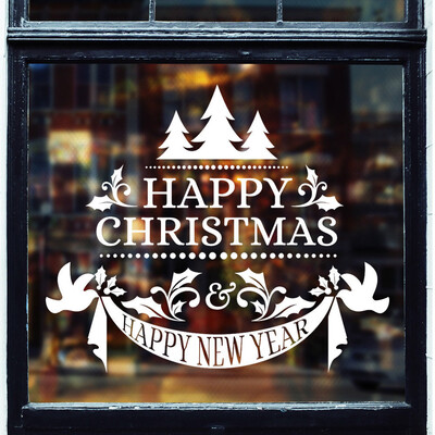 

Tailored Vinyl Removable Wall Sticker Merry Christmas Decals For Christmas Wall Decal