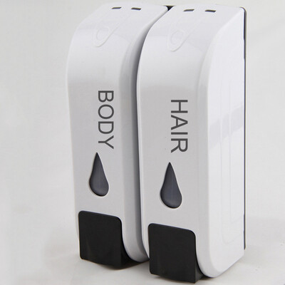 

❤ 3507001050ml Shower Soap Shampoo Lotion Dispenser Liquid Pump Wall Mounted