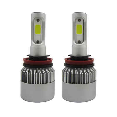 

2Pcsset S2 H11 55W 6000K Car Headlight Lamps Bulbs Light Replacement Fit for H11 Socket 360 Degree Lighting