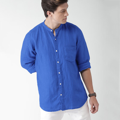 

Toponeto Men Sunmer Fashion Solid Casual Comfortable Smart Shirts Top Blouse Cotton Tops