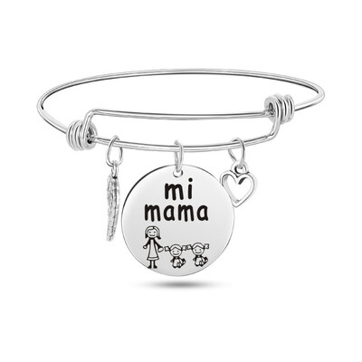 

Fashion Gift JewelrybraceletStainless steel roundwomen