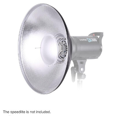 

41cm Beauty Dish Reflector Strobe Lighting for Bowens Mount Speedlite Photogrophy Light Studio Accessory