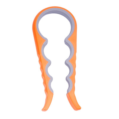 

1Pc 4 in 1 Soft Rubber Non-slip Bottle Opener Creative Multi-function Bottle Opener Kitchen Tools